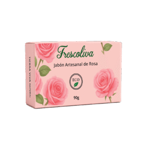 Jabon de Rosa con 70% Sebo